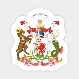 Cardiff Coat of Arms Magnet