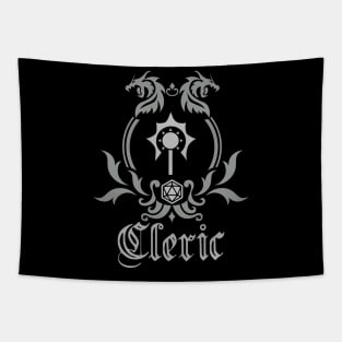D&D Cleric Simple Class Emblem Tapestry