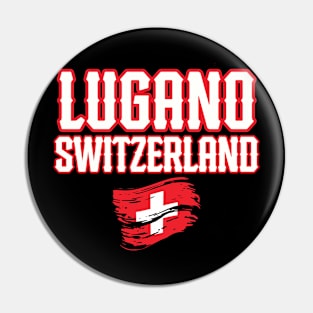 Lugano Switzerland Pin