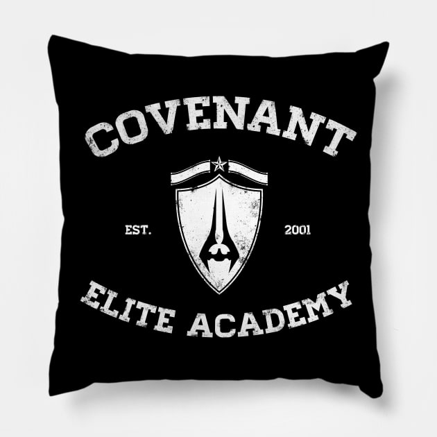 Covenant Elite Academy Pillow by tombst0ne