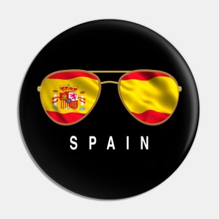 Spain Sunglasses, Spain Flag, Spain gift , Swedish, Swede, Pin