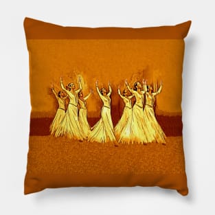 Armenian Dancers Pillow