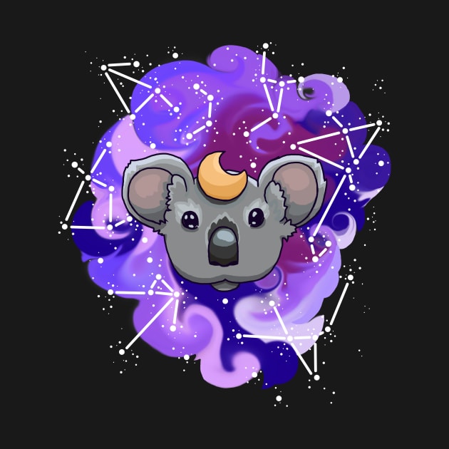 Lunar Galaxy Koala by HighFives555