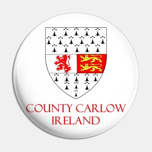 County Carlow, Ireland - Coat of Arms Pin