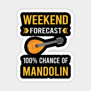 Weekend Forecast Mandolin Magnet