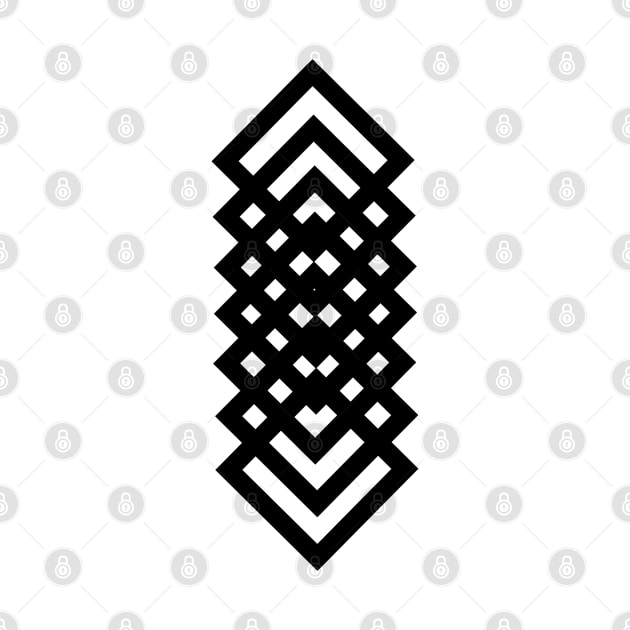 Black squares pattern by SAMUEL FORMAS