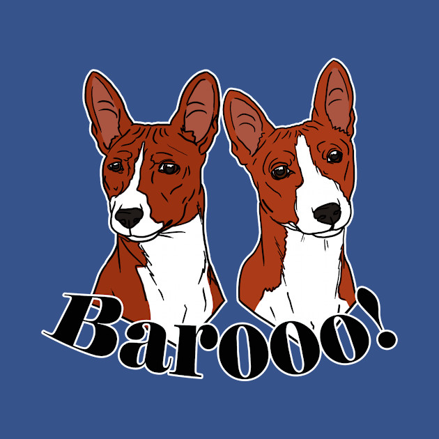 Discover Baroo Basenji Red - Dogs - T-Shirt