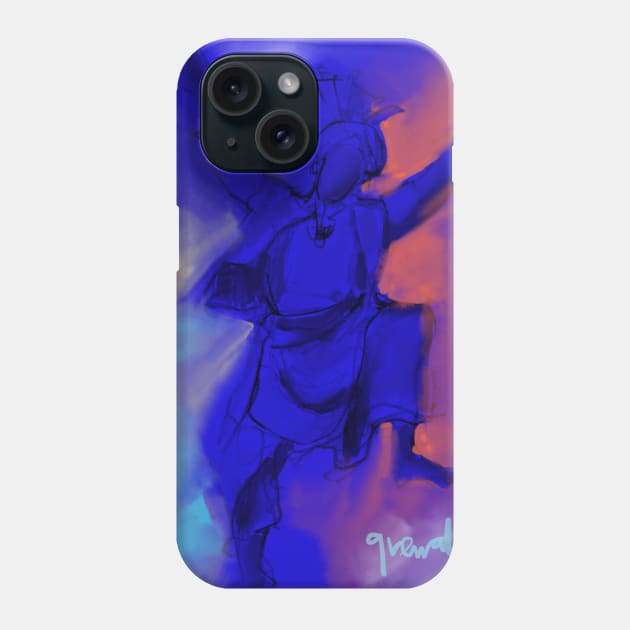 Bhangra Dancer Phone Case by sukhpalgrewal