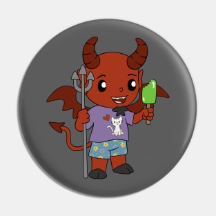 Cute Little Devil Pin