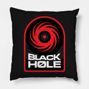 Dark Black Hole Ahead Danger T-Shirt / Sticker Pillow