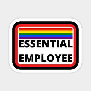 Essential Employee Awareness Tag Magnet