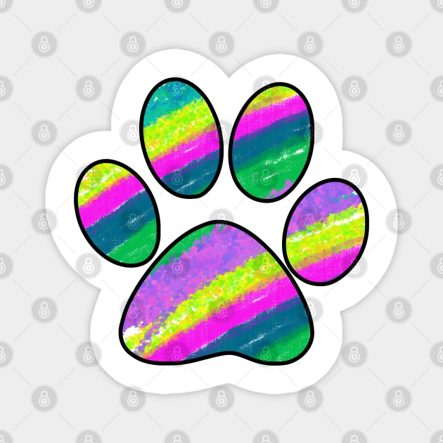 Dog Paw Magnet by Satic