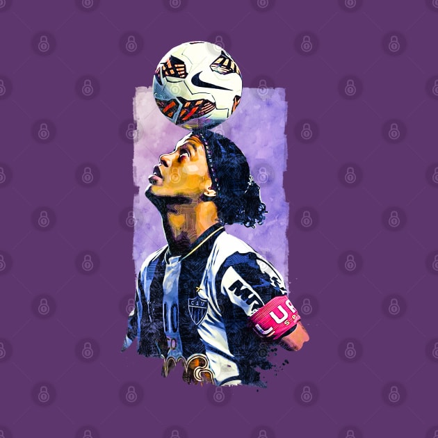 Ronaldinho Pop Art by BAJAJU