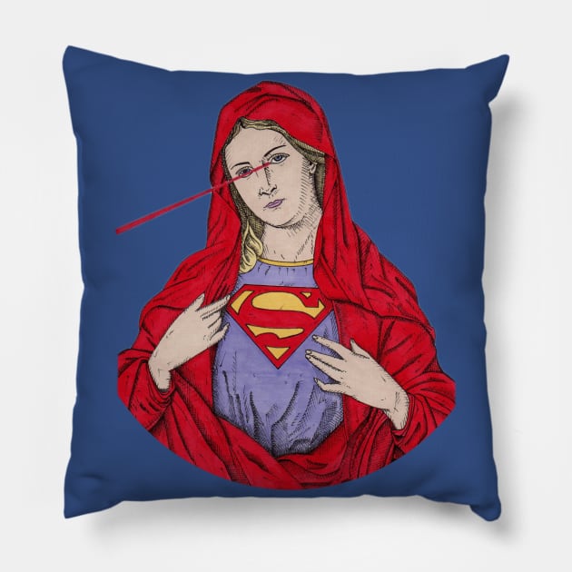 S. girl Pillow by pedropapelotijera