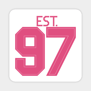 Est. 97 pink Magnet