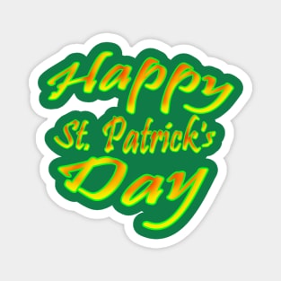 Happy St. Patrick's Day Magnet