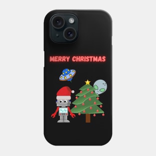 An Alien Christmas Phone Case