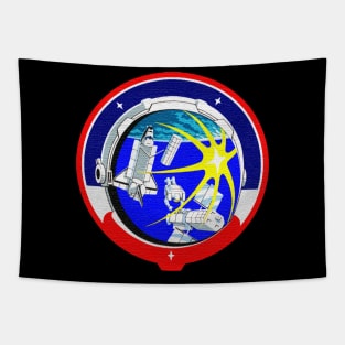 Black Panther Art - NASA Space Badge 113 Tapestry