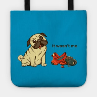 Dog and shoes Tote