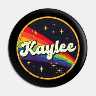 Kaylee // Rainbow In Space Vintage Grunge-Style Pin