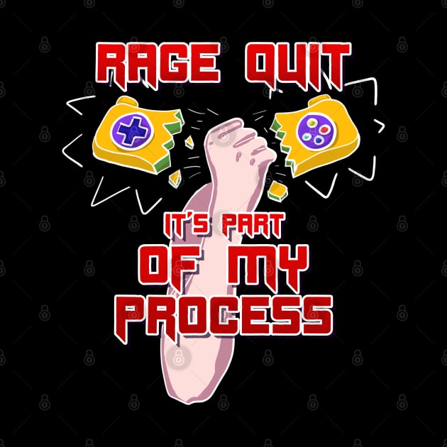 Rage Quit it's part of my process! by Joselo Rocha Art