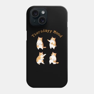 Cat in the mood Phone Case