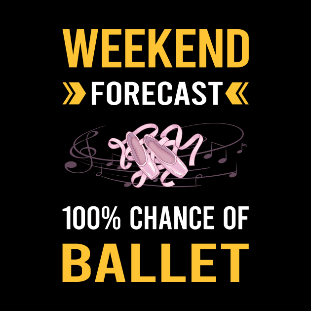 Weekend Forecast Ballet Ballerina by Good Day