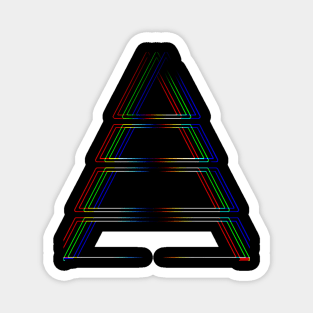 COLORFUL PYRAMID Magnet