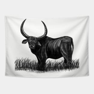 Wild Buffalo Tapestry