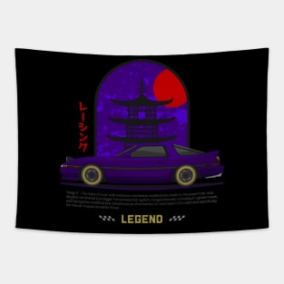 Midnight Racer Purple MK3 A70 JDM Tapestry
