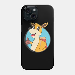 Kangaro Cartoon Kids School Australia Phone Case