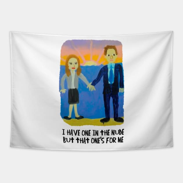 Jim and Pam's Wedding Gift Tapestry by theurelernesto