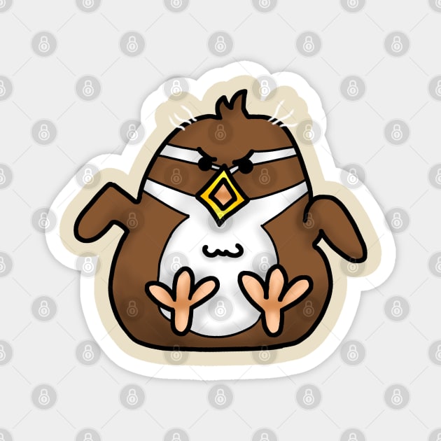 Angry Wren Magnet by Aeriskate