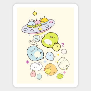 sumikko gurashi Inspired sticker pack Sticker for Sale by katieeh21