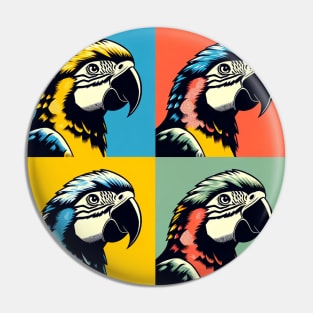 Pop Poicephalus Art - Cool Birds Pin