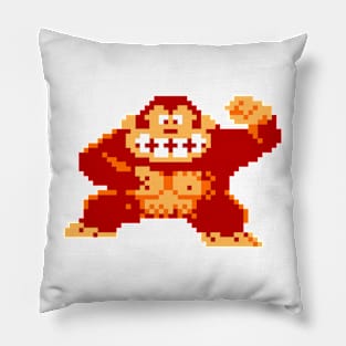 Pixeled Gorilla Pillow