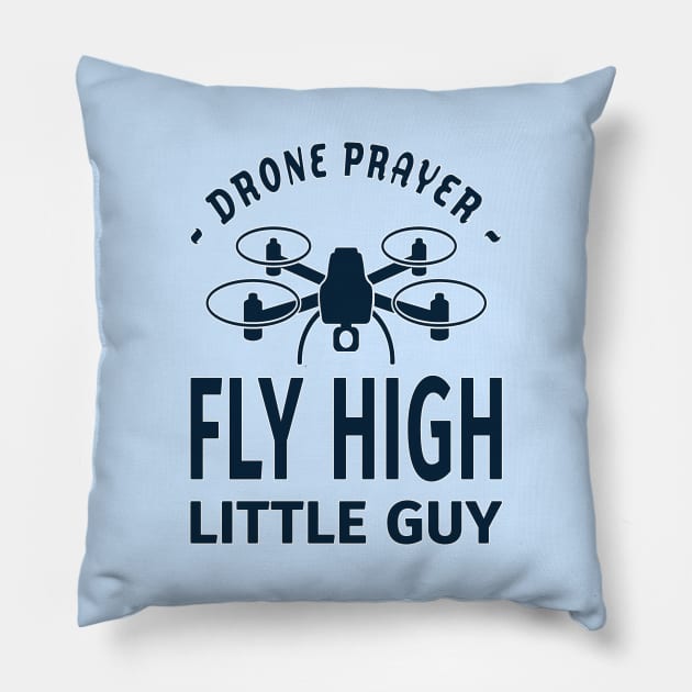 Drone Prayer Pillow by UltraQuirky