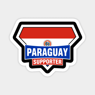 Paraguay Super Flag Supporter Magnet