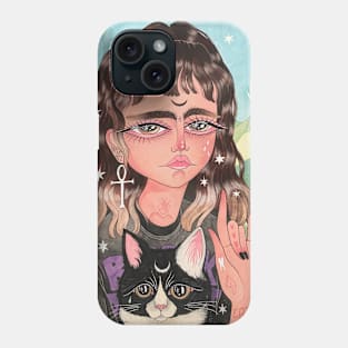 Cat Lady Phone Case