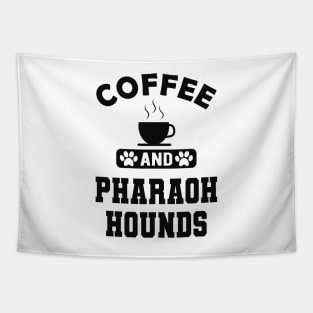 Pharaoh hound - Coffee and pharaoh hounds Tapestry