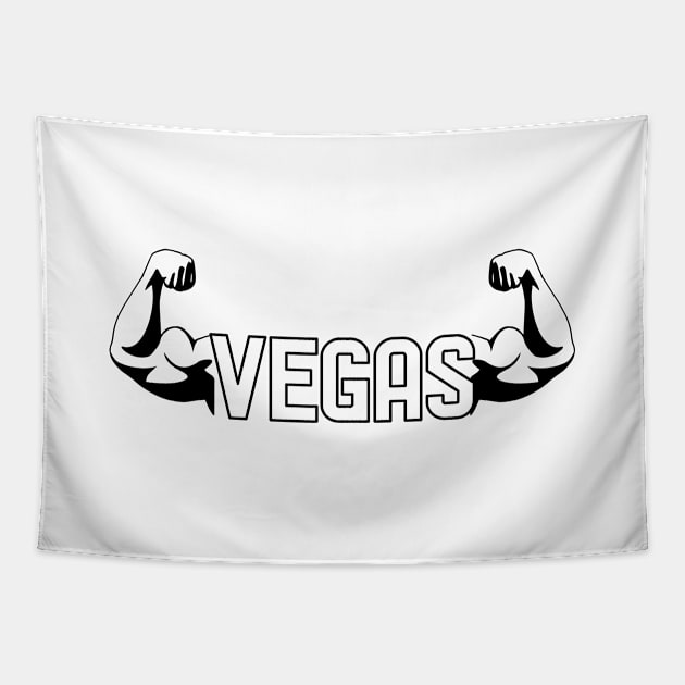 Vegas Clothing Trendy Las Vegas Support Tapestry by SpaceManSpaceLand