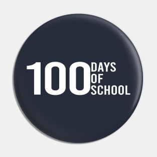 100 days of school Pin