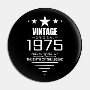 Vintage 1974 - Birthday Gift Pin
