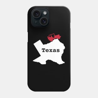 Texas Jeeps Phone Case