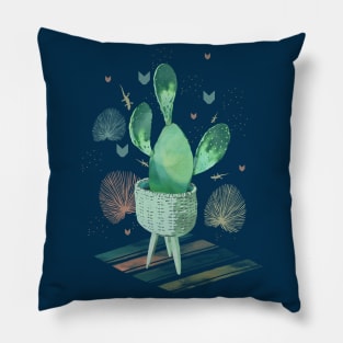Artsy cactus Pillow