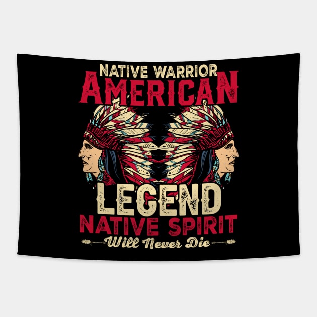 Native American Tapestry by Myartstor 