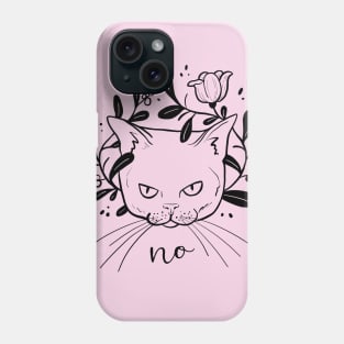 Grumpy Kitty Phone Case