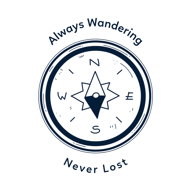 Always Wandering Never Lost by Kookaburra Joe 
