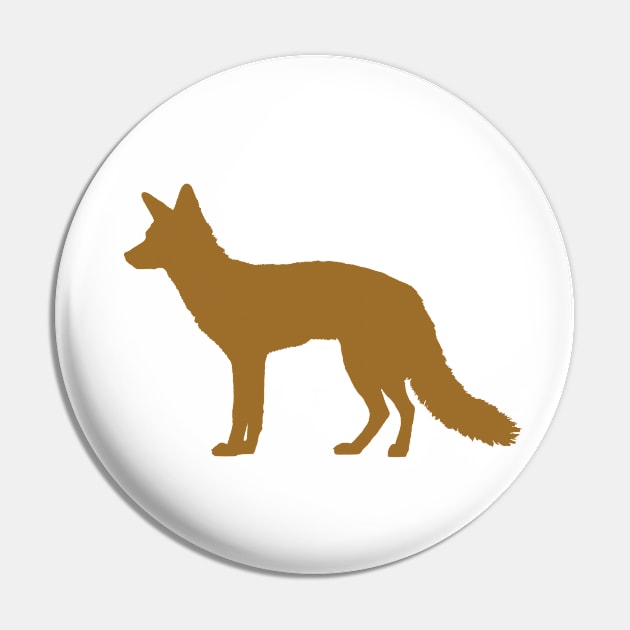 Fox Pin by MuskegonDesigns