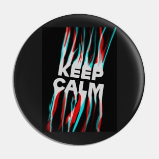 "KEEP CALM" Inspirational Poster | Stay Cool and Collective in Any Situation Pin